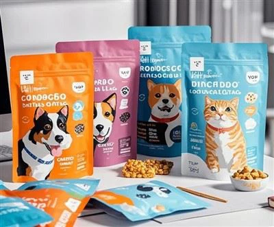 Embalaje de cremallera de pie